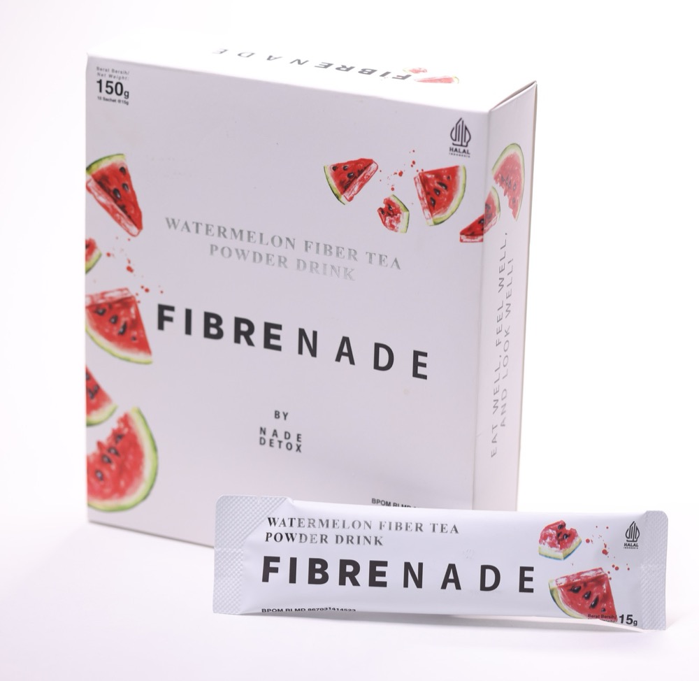 Box dan sachet Fibrenade